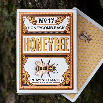 Honeybee V2 Playing Cards (Yellow) Playing Cards