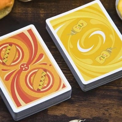 Hot Dog & Mustard Playing Cards