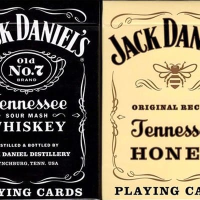Jack Daniel's Black/Honey Set Playing Cards Playing Cards