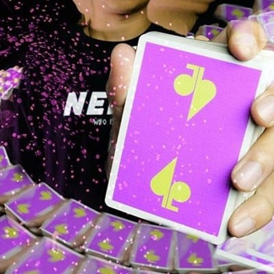 Jaspas Deck Eggplant Edition Playing Cards