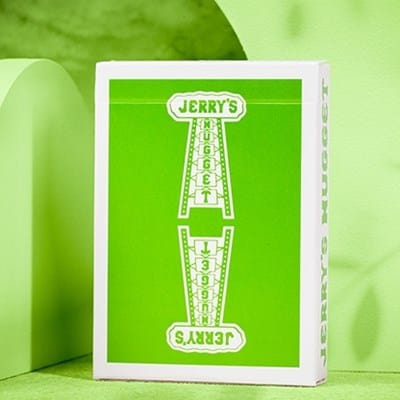 Jerry's Nugget Kelly Green Playing Cards Playing Cards