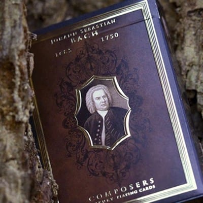 Composers Johann Sebastian Bach Playing Cards Playing Cards