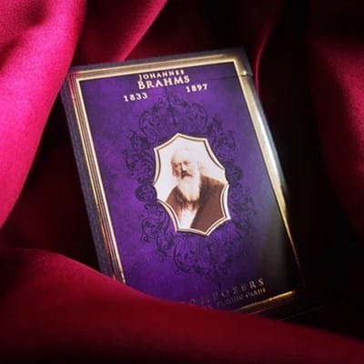 Johannes Brahms Playing Cards