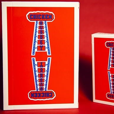 Chicken Nuggets Jumbo Playing Cards (Red) Playing Cards
