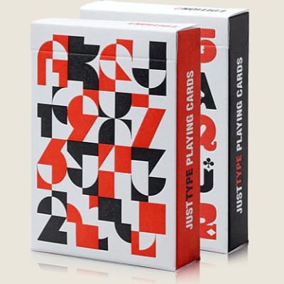 Just Type Playing Cards Playing Cards