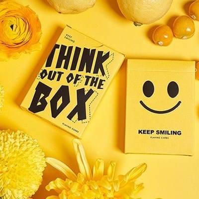 Keep Smiling V2 Playing Cards Playing Cards