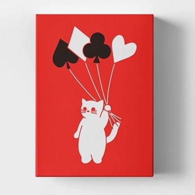 Kitten Diary - Red Limited Edition Playing Cards