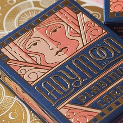 Lady Moon Playing Cards Playing Cards