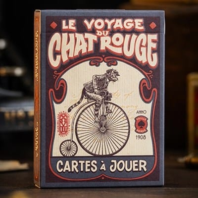 Le Voyage Du Chat Rouge Playing Cards Playing Cards