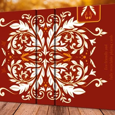 Leaves Autumn Playing Cards Playing Cards
