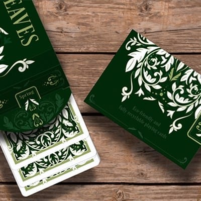 Leaves Playing Cards Playing Cards