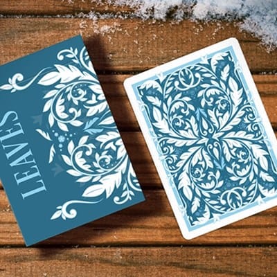 Leaves Winter Playing Cards Playing Cards