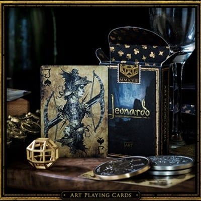 Leonardo MMXVIII Gold Edition Playing Cards Playing Cards