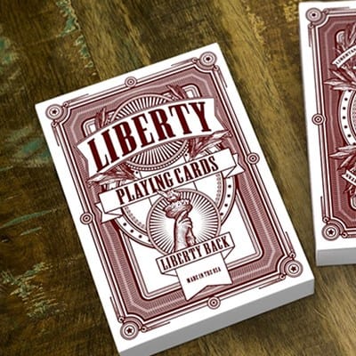 Liberty Playing Cards (Red) Playing Cards