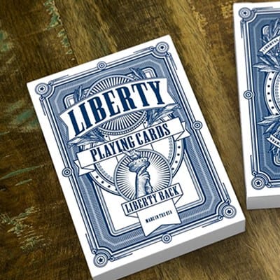 Liberty Playing Cards (Blue) Playing Cards
