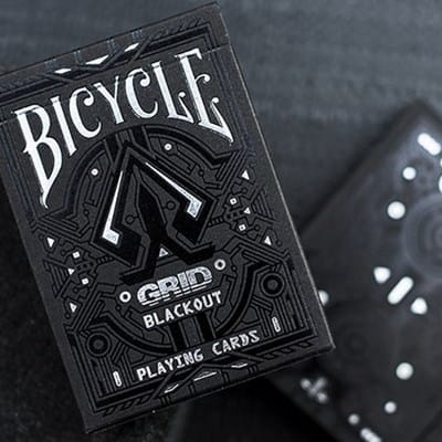 Bicycle Grid Blackout Playing Cards Playing Cards
