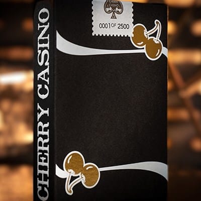 Limited Edition Cherry Casino  Numbered Seals Playing Cards