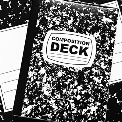 The Composition Deck Playing Cards