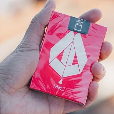 Limited Edition Mako Red Playing Cards Playing Cards