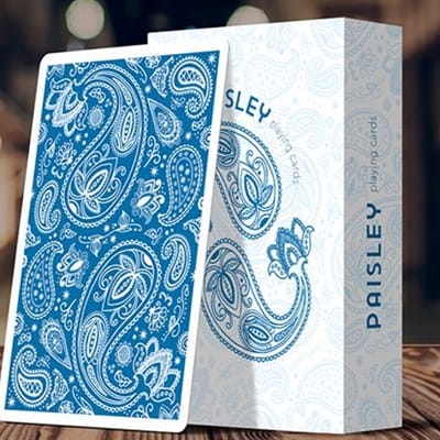 Paisley Playing Cards (French Blue) Playing Cards