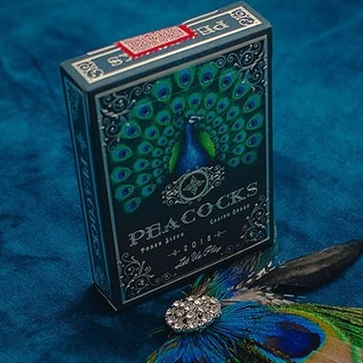 Peacocks Playing Cards Playing Cards