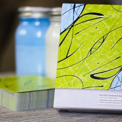 Limited Edition POLLOCK: Borderless Deck Playing Cards