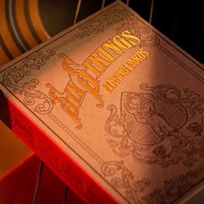 Six Strings Guitar Playing Cards Playing Cards
