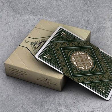 Theos Green Playing Cards Playing Cards