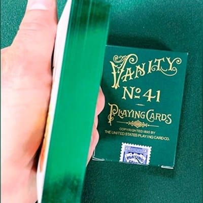 Limited Gilded Edition Late 19th Century Vanity Playing Cards Playing Cards