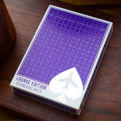 Jetsetter Lounge Edition Playing Cards (Passenger Purple) Playing Cards