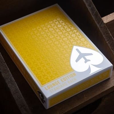 Jetsetter Lounge Edition Playinag Cards (Taxiway Yellow) Playing Cards
