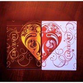 Love Art Deck Deck Limited Edition (Red) Playing Cards
