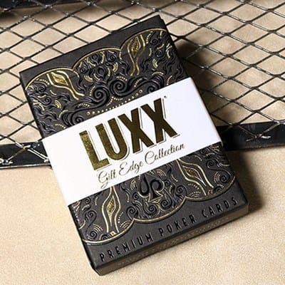 LUXX Gilt Edge Playing Cards (Gold) Playing Cards
