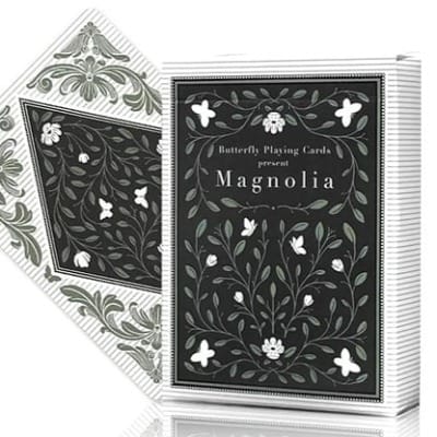 Magnolia White Playing Cards Playing Cards