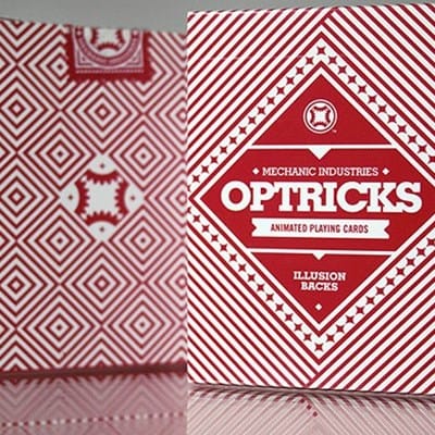 Optricks Deck — Animated Playing Cards (Red Edition) Playing Cards