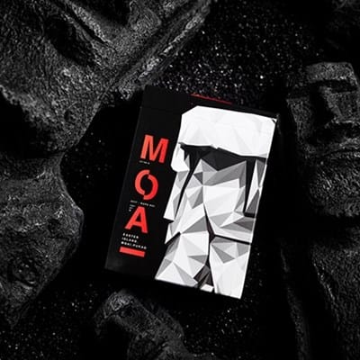 Moai Red Edition Playing Cards