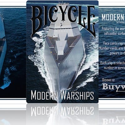 Modern Warships Playing Cards Playing Cards