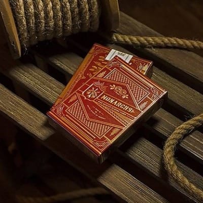 Monarch Playing Cards (Red) Playing Cards