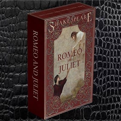 Montague vs Capulet Playing Cards (Deep Red) Playing Cards