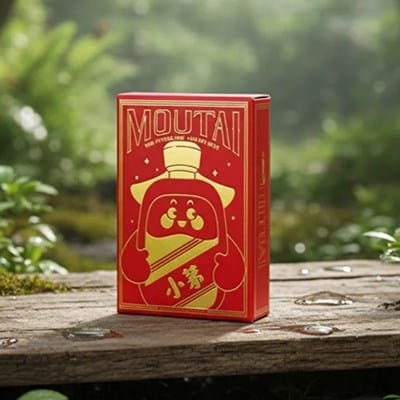 MOUTAI Red Limited Edition Playing Cards Playing Cards