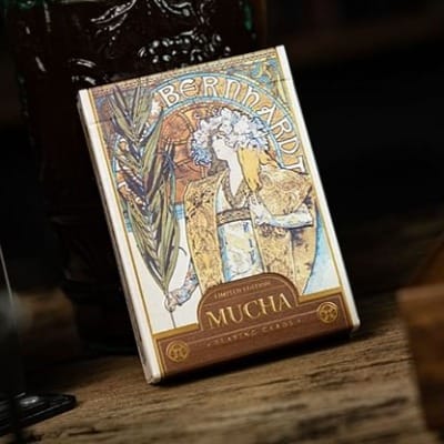 Mucha Gismonda Standard Gold Edition Playing Cards Playing Cards