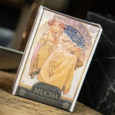Mucha Princess Hyacinth Silver Edition Playing Cards Playing Cards