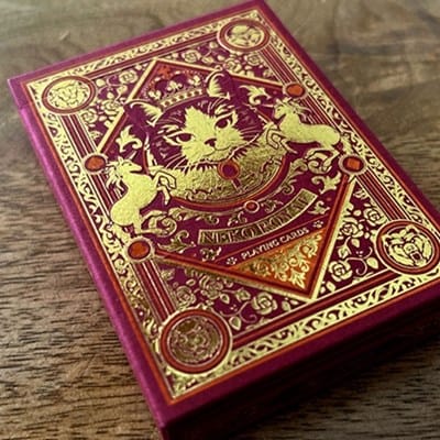 Neko Royal Red Playing Cards Playing Cards