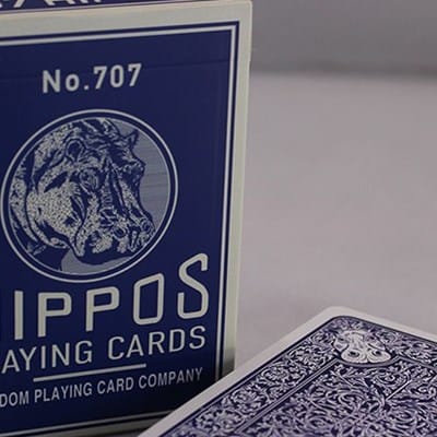 No.707 Hippos Playing Cards Playing Cards