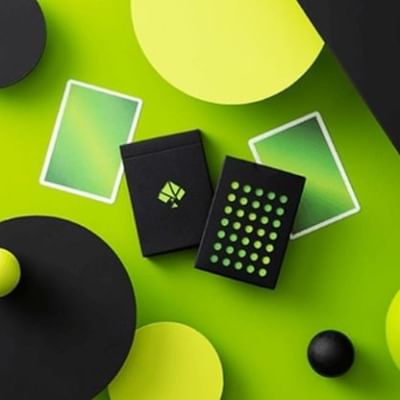 NOC Tropic Green Colorgrades Playing Cards