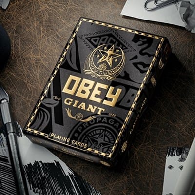 Obey Gold Edition Playing Cards Playing Cards
