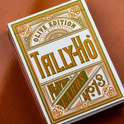 Tally-Ho Olive Playing Cards Playing Cards