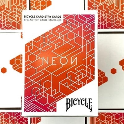Bicycle Neon Orange Cardistry Playing Cards Playing Cards