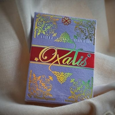 Oxalis V3 Purple Holo Special Edition Playing Cards Playing Cards
