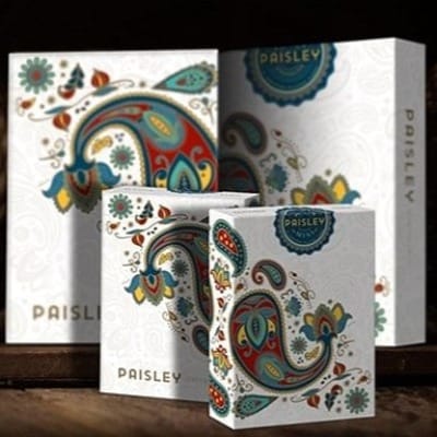 Paisley Poker Mini Playing Cards Playing Cards